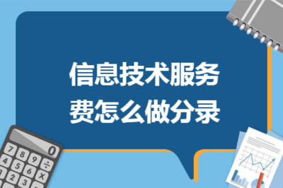 信息技術(shù)服務(wù)費(fèi)與信息技術(shù)咨詢服務(wù)費(fèi)的會計(jì)分錄詳解